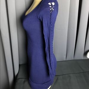 Women's Small Navy Blue Charlotte Russe Dress